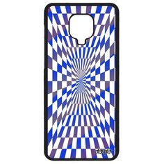 Чехол на смартфон Redmi Note 9 Pro, "Иллюзия шахмат" Графический Двухцветный Utaupia