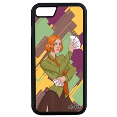 Чехол на смартфон Apple iPhone 8, "Фокусник" Девушка Аниме Utaupia