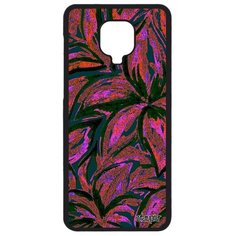 Чехол на смартфон Xiaomi Redmi Note 9S, "Цветочный узор" Магнолия Лепестки Utaupia