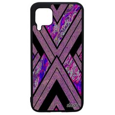 Чехол на смартфон Huawei P40 Lite, "Х-орнамент" Гранит Рисунок Utaupia