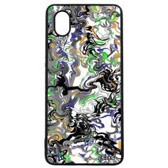 Чехол на смартфон Samsung Galaxy A01, "Мраморный фон" Спираль Узор Utaupia