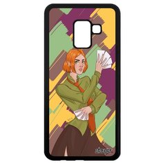 Чехол на смартфон Galaxy A8 2018, "Фокусник" Карты Фокус Utaupia