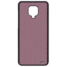 Чехол на смартфон Xiaomi Redmi Note 9 Pro, "Зигзаг" Узор Треугольник Utaupia