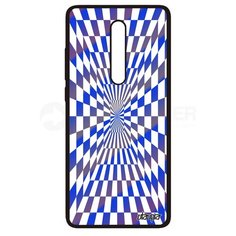 Чехол для смартфона Xiaomi Mi 9T, "Иллюзия шахмат" Графика Зеркало Utaupia