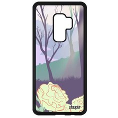 Чехол на смартфон Samsung Galaxy S9 Plus, "Лесные розы" Дерево Розы Utaupia