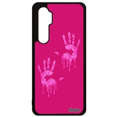 Чехол на смартфон Xiaomi Mi Note 10 Lite, "Отпечаток ладони" След Раста Utaupia