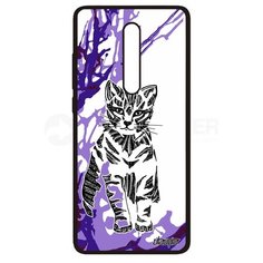 Чехол на смартфон Xiaomi Redmi K20, "Кот" Дикий Тигристый Utaupia