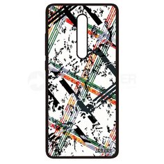 Чехол на смартфон Mi 9T, "Тартан плитка" Орнамент Клетка Utaupia