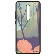 Чехол на смартфон Redmi K20, "Лесные розы" Розы Дерево Utaupia