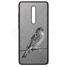 Чехол на смартфон Mi 9T Pro, "Воробей" Воробышек Домовый Utaupia