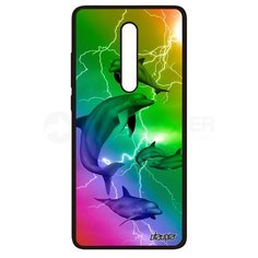 Чехол на смартфон Mi 9T, "Дельфины" Косатка Океан Utaupia