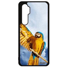 Чехол на смартфон Mi Note 10 Lite, "Попугай" Говорящий Жако Utaupia