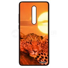 Чехол на смартфон Redmi K20, "Леопард" Зверь Кошачьи Utaupia