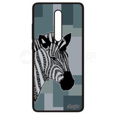 Чехол на смартфон Mi 9T Pro, "Зебра" Zebra Horse Utaupia