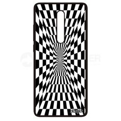 Чехол на мобильный Xiaomi Mi 9T, "Иллюзия шахмат" Зеркало Движение Utaupia