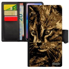 Чехол-книжка на смартфон iPhone SE 2020, "Котенок" Тигристый Маленький Utaupia
