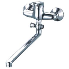 СМЕСИТЕЛЬ ДЛЯ ВАНН FZs 614- B114 ДЛИННЫЙ ИЗЛИВ (1/10) "FAUZT"