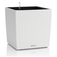 Кашпо CUBE Cottage 30, белый, с системой полива Lechuza