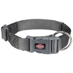 Ошейник TRIXIE Premium L-XL 40-65 см графитовый