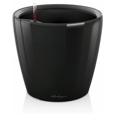 Кашпо CLASSICO 28 LS, черный, с системой полива и съемным горшком Lechuza