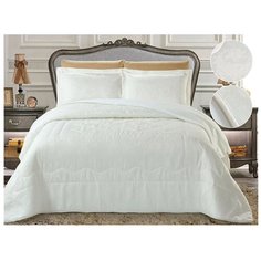 Комплект с покрывалом Cleo Vermont 240x260 см, белый