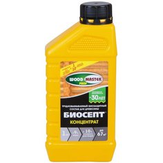 БИОСЕПТ (КОНЦЕНТРАТ) АНТИСЕПТИЧЕСКИЙ СОСТАВ "WOODMASTER - PROF" 1 Л (6) "РОГНЕДА"