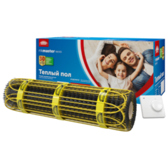 Теплый пол. Мат нагревательный "Национальный комфорт" 2НК 375 Вт/2,5 кв.м Мастер с терморегулятором
