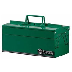 Ящик для инструментов металлический, раскладной SATA (35 х 16 х 16.5 см.)