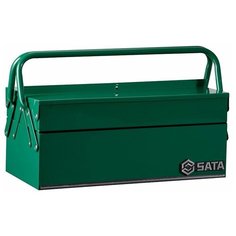 Ящик для инструментов металлический, раскладной SATA (43 х 20 х 17.5 см)
