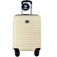 Чемодан PROFFI Tour Quattro Smart S 36 л, бежевый
