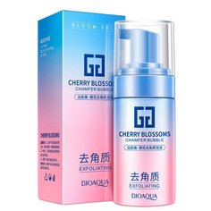 BioAqua мусс-скатка для лица Cherry Blossoms отшелушивающий с экстрактом сакуры 120 мл