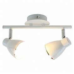 Спот Arte Lamp, 2х5W, белый, размеры (мм)-270x100x150, 3000К, плафон - белый