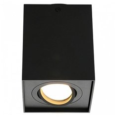 Спот Omnilux, 1х50W, черный, размеры (мм)-100x100x125