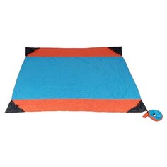 Пляжное покрывало Ticket To The Moon Beach Blanket Aqua/Orange