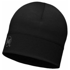 Шапка Buff Lightweight Merino Wool Hat Solid Black (US:one size) 113013.999.10.00