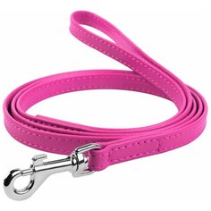 Поводок для собак COLLAR Glamour розовый 1.22 м 9 мм