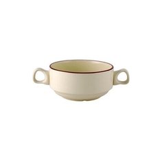 Бульонная чашка Ivory Claret 285 мл Steelite