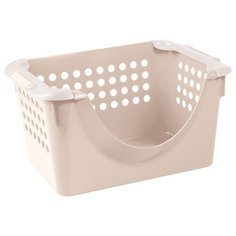 КОРЗИНА УНИВЕРС. 425*310*230 ММ (БЕЖЕВЫЙ) (1/9) "БЫТПЛАСТ" Econova