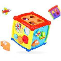 Игрушка развивающая Haunger Куб-сортер Fancy (свет, звук) Huanger