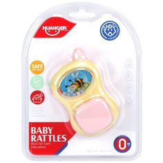 Игрушка погремушка Haunger Телефончик Желтый Huanger