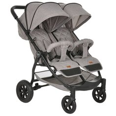 Коляска для двойни Pituso Duocity колеса Air Beige/Бежевый
