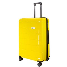 Чемодан PROFFI Tour Fashion L 98 л, желтый