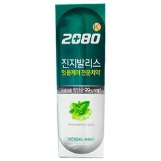 Dental Clinic 2080 Антибактериальная зубная паста со вкусом мяты и экстрактами лечебных трав .