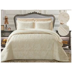 Комплект с покрывалом Cleo Vermont 240x260 см, светло-бежевый