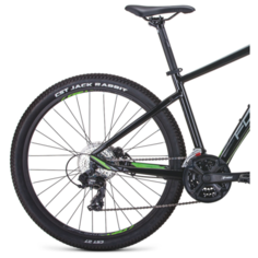 Велосипед Format 27,5" 1415 чёрный матовый AL (trekking) 20-21 г рама M RBKM1M37C002