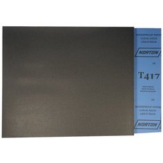 "Водостойкая бумага Norton T417 BLACK ICE 230x280мм Р500, упаковка 50шт"