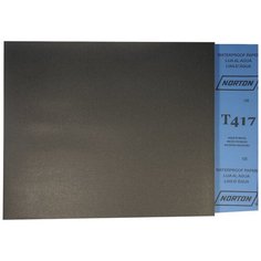 "Водостойкая бумага Norton T417 BLACK ICE 230x280мм P320, упаковка 50шт"
