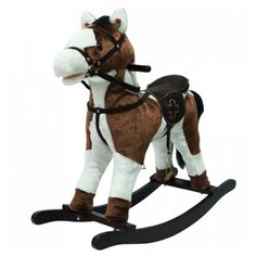 Качалка Pituso Лошадка Fandango GS2030 белый с коричневым