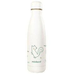 Термобутылка Miniland Natur Bottle Chip, 0.5 л белый