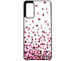 Чехол на смартфон Samsung Galaxy S20FE, "Снег" Узор Фон Utaupia